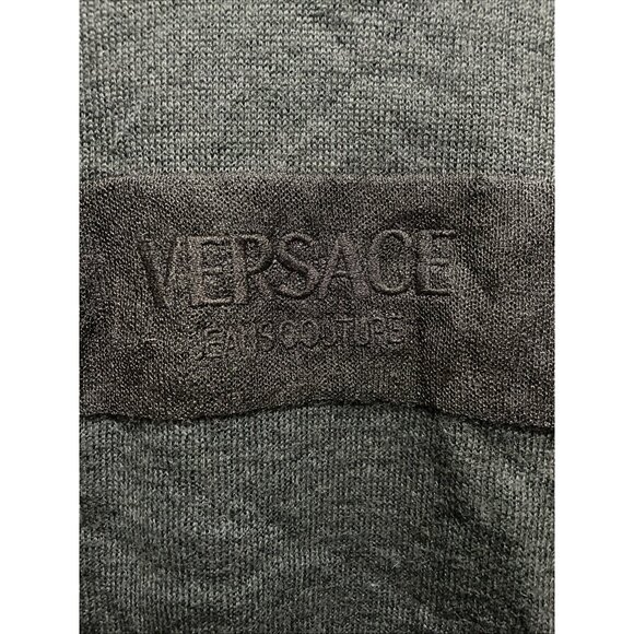 Versace Jeans Couture Vintage Long Sleeve Logo Knit Top Sweater Unisex Size M - Picture 3 of 10